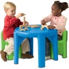 image:imageLittle Tikes Bright n Bold Table amp Chairs GreenBlue 24 x 24 x 18