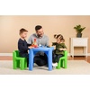 image:imageLittle Tikes Bright n Bold Table amp Chairs GreenBlue 24 x 24 x 18