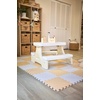 image:imageLittle Tikes Cloud Collection Easy Store Jr Play Table  White Foldable Toddler Picnic Table and Chair Set IndoorOutdoor Activity Table for Kids Boys and Girls Ages 18 Months to 5 Years