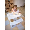 image:imageLittle Tikes Cloud Collection Easy Store Jr Play Table  White Foldable Toddler Picnic Table and Chair Set IndoorOutdoor Activity Table for Kids Boys and Girls Ages 18 Months to 5 Years