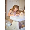 image:imageLittle Tikes Cloud Collection Easy Store Jr Play Table  White Foldable Toddler Picnic Table and Chair Set IndoorOutdoor Activity Table for Kids Boys and Girls Ages 18 Months to 5 Years