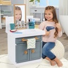 image:imageLittle Tikes First Bathroom Sink with Real Working Faucet Pretend Play for Kids 12 Bathroom Accessories Interactive Unique Toy MultiColor Ages 2 Grey