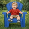 image:imageLittle Tikes Kids Garden Chair 4 Pack in Blue Outdoor Toddler Activity Adirondack Chairs for Picnic Garden Patio Backyard amp Beach Outdoor Chair Set2 Pack