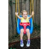 image:imageLittle Tikes Snug n Secure Blue Swing with Adjustable Straps 2in1 for Baby and Toddlers Ages 9 Months  4 Years