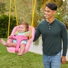 image:imageLittle Tikes Snug n Secure Pink Swing with Adjustable Straps 2in1 for Baby and Toddlers Ages 9 Months  4 Years16D x 163W x 17HPink