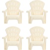 image:imageLittle Tikes Cloud Collection Garden Chairs 4 pk  Kids Furniture for Activity Playroom and Patio Fits Toddlers and Kids Boys and Girls Ages 18 Months to 3 Years