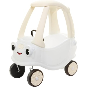 image:imageLittle Tikes Cloud Collection Cozy Coupe  White Classic FoottoFloor RideOn Car Working Door Steering Wheel Horn Removable Floorboard IndoorOutdoor Push Car Toddlers 18 Months to 5 Years
