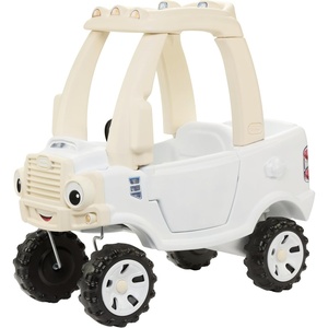 image:imageLittle Tikes Cloud Collection Cozy Truck  White Classic FoottoFloor RideOn Truck for Toddlers with Sturdy Wheels EasyGrip Steering Durable IndoorOutdoor Design Fun Interactive Features