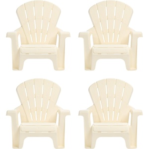 image:imageLittle Tikes Cloud Collection Garden Chairs 4 pk  Kids Furniture for Activity Playroom and Patio Fits Toddlers and Kids Boys and Girls Ages 18 Months to 3 Years