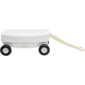 image:imageLittle Tikes Cloud Collection Lil Wagon  White Classic Kids Pull Wagon Durable Plastic Toy IndoorOutdoor Play EasyPull Handle Boys and Girls Ages 18 Months