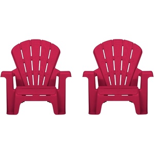 image:imageLittle Tikes Kids Garden Chair 4 Pack in Red Outdoor Toddler Activity Adirondack Chairs for Picnic Garden Patio Backyard amp Beach Outdoor Chair Set2 Pack