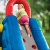 image:imageLittle Tikes Jump and Double Slide Bouncer 16800 L x 10800 W x 8400 H Inches  WhiteBouncer