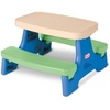 image:imageLittle Tikes Easy Store Picnic Table with Umbrella Multi Color 4200L x 3800W x 1975HBlueGreen