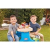 image:imageLittle Tikes Easy Store Picnic Table with Umbrella Multi Color 4200L x 3800W x 1975HBlueGreen