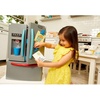 image:imageLittle Tikes First Fridge Refrigerator with Ice Dispenser Pretend Play Appliance for Kids Play Kitchen Set with Playset Accessories Unique Toy MultiColor 158 Wide x 115 deep x 23 TallFridge