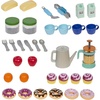 image:imageLittle Tikes Real Wood Caf amp Bakery Exclusive Wooden Play Kitchen with Realistic Lights Sounds and DualSided 20 Accessories Set Gift for Kids Toy for Girls Boys Ages 3 4 5 Years