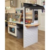 image:imageLittle Tikes Real Wood Caf amp Bakery Exclusive Wooden Play Kitchen with Realistic Lights Sounds and DualSided 20 Accessories Set Gift for Kids Toy for Girls Boys Ages 3 4 5 Years