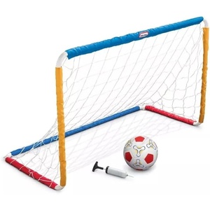 image:imageLittle Tikes Easy Score Soccer Set Game Outdoor Toys for Backyard Fun Summer Play  Goal with Net Soccer Ball and Pump Included  Lawn Activities for Kids Toddlers Boys Girls Ages 2